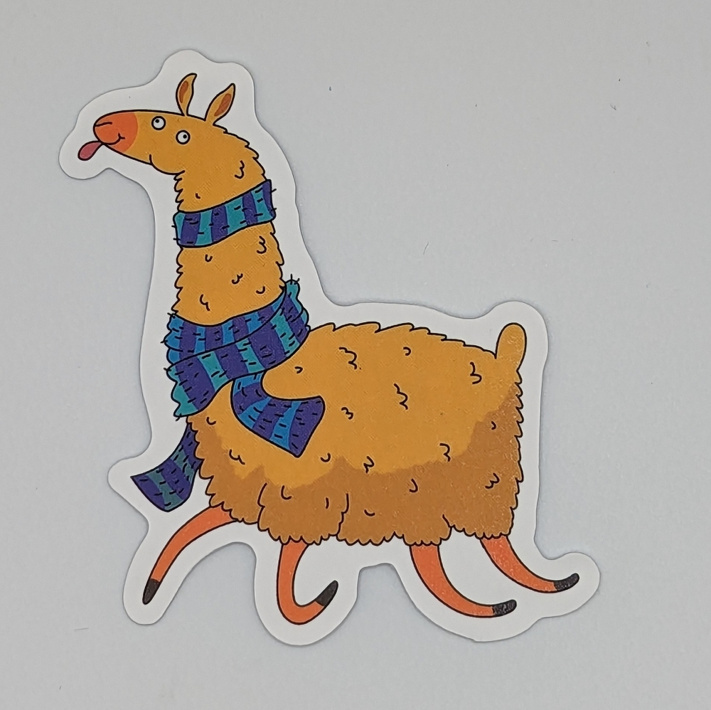 Llama Sticker